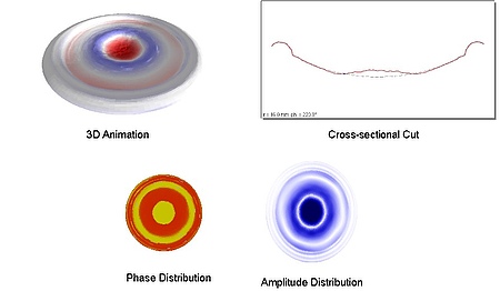 上图显示了如何可视化描述扫描表面振动的传递函数的不同方式。 上图显示了如何可视化描述扫描表面振动的传递函数的不同方式。